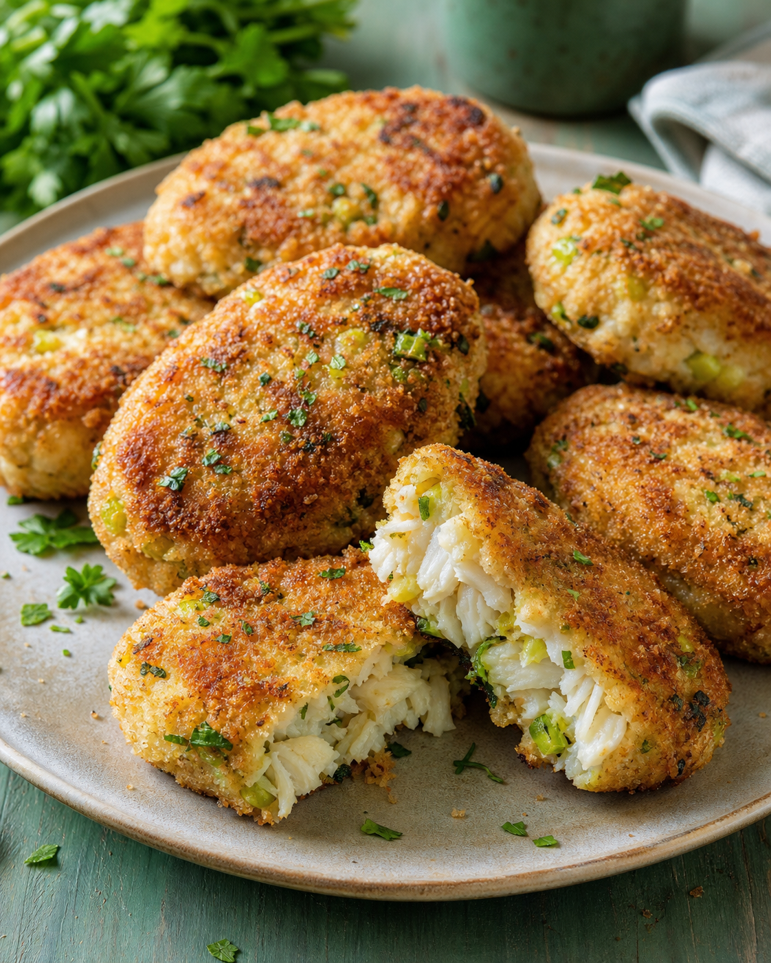 Рыбные котлеты с пекинской капустой